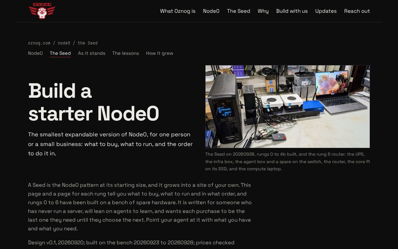 Preview of Node0 Seed