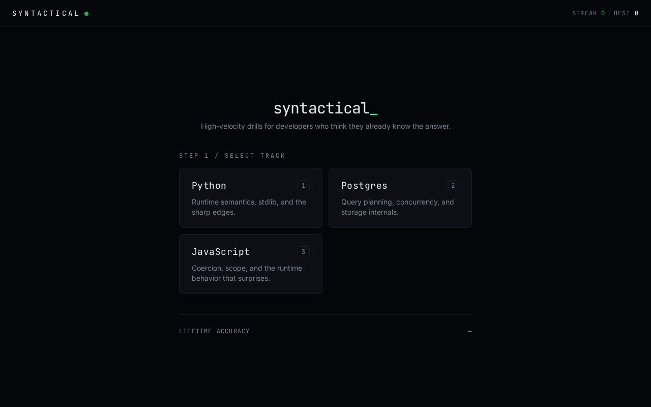 Preview of Syntactical