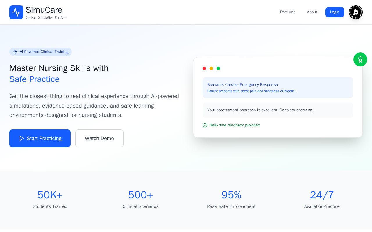 Preview of SimuCare