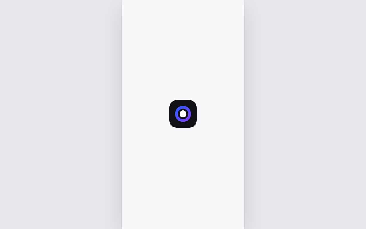 Preview of AXON AI Assistant mobile app prototype