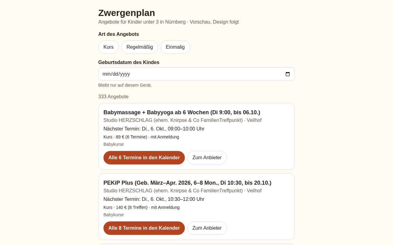 Preview of Zwergenplan
