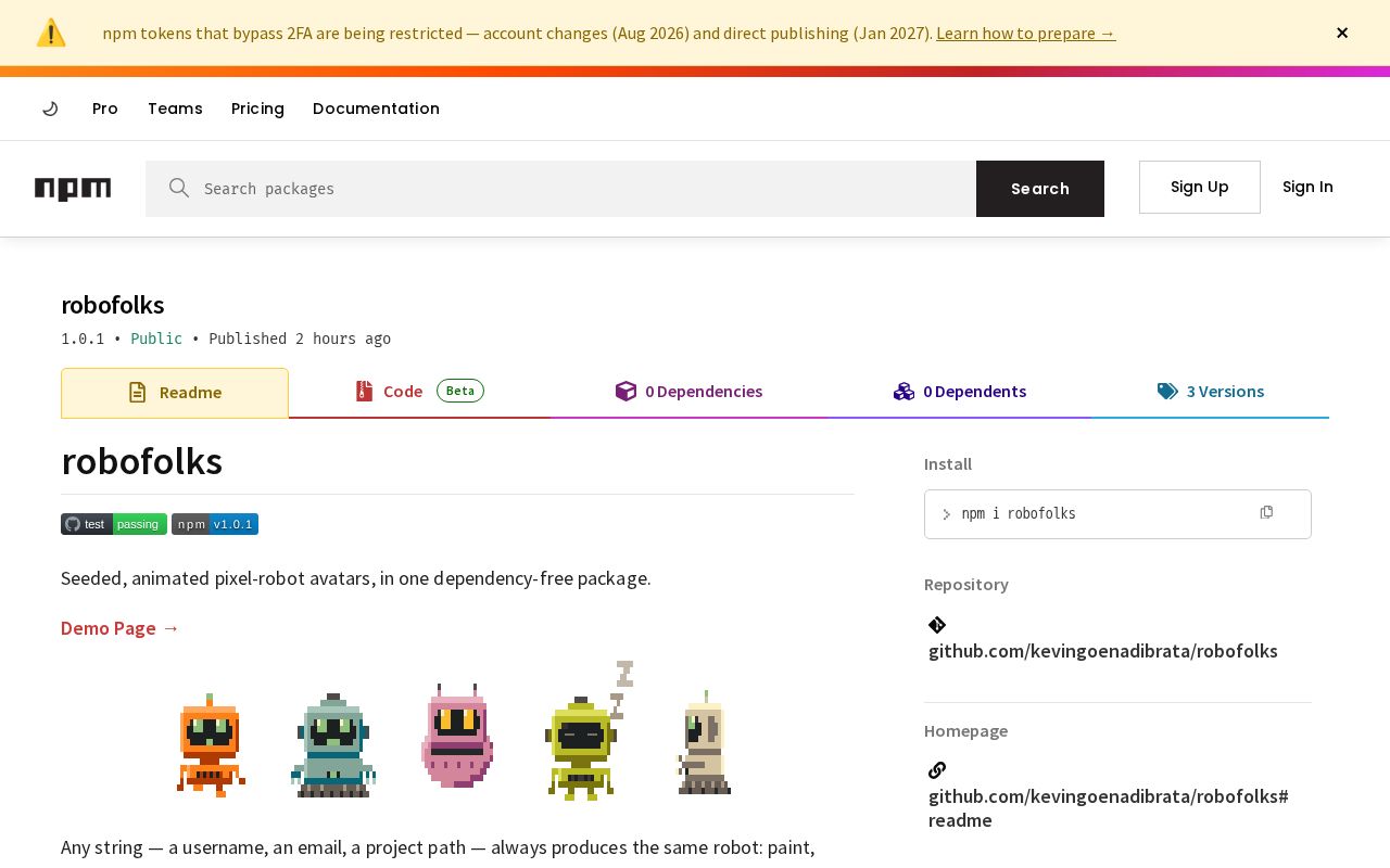 Preview of Robofolks