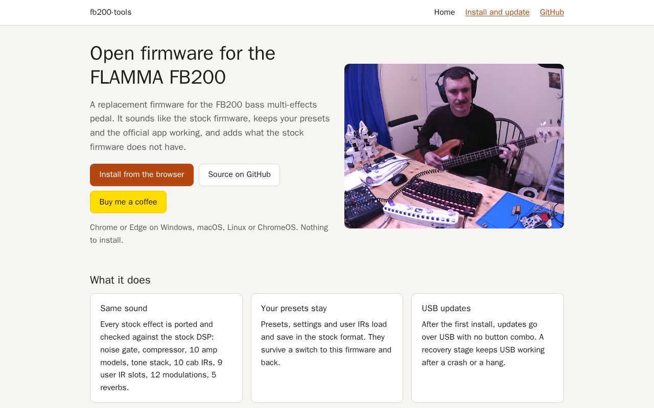 Preview of Fb200 Tools