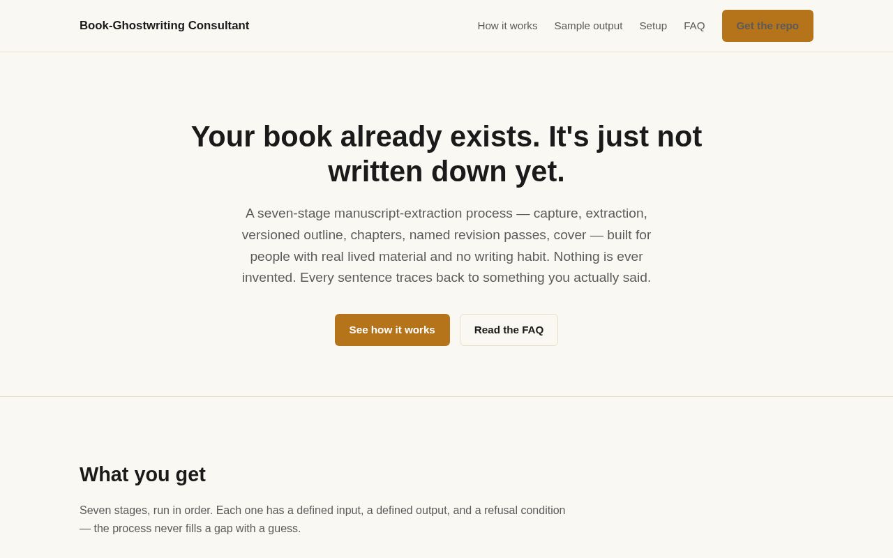 Preview of Book Ghostwriting Skill