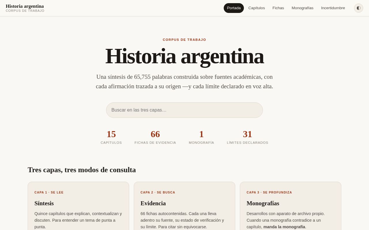 Preview of Historia Argentina