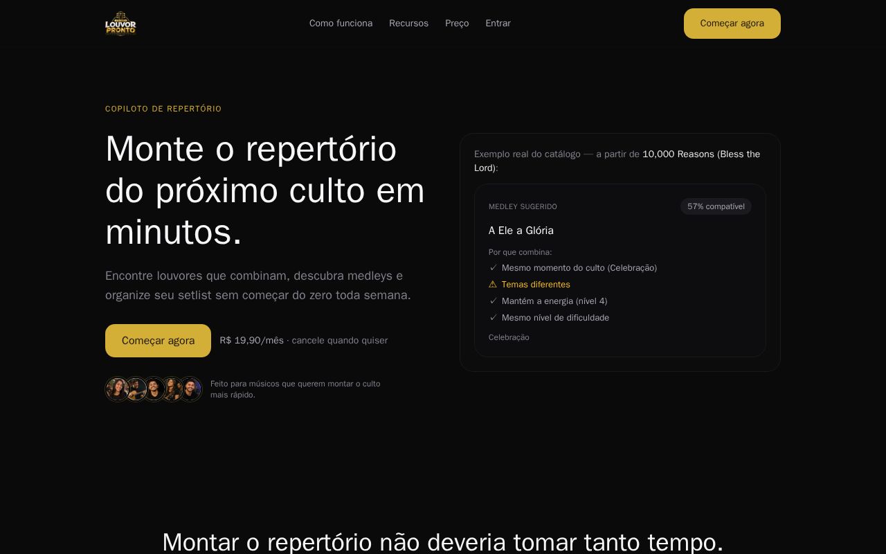 Preview of Metodo Louvor Pronto