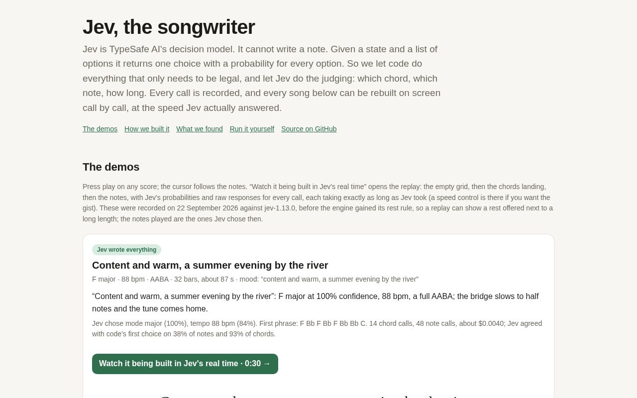 Preview of Jev Songwriter