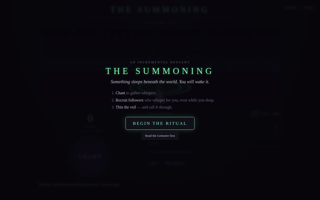 Preview of The Summoning