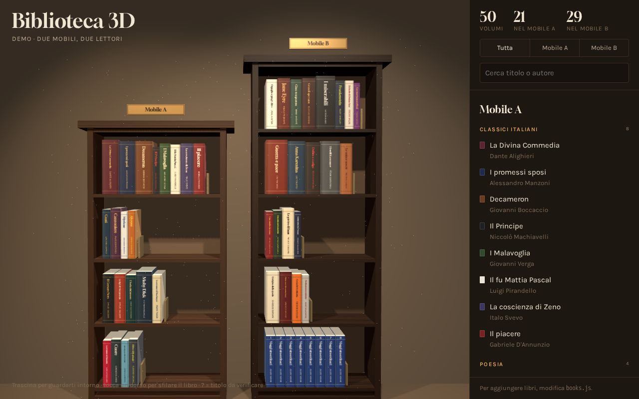 Preview of Biblioteca 3d