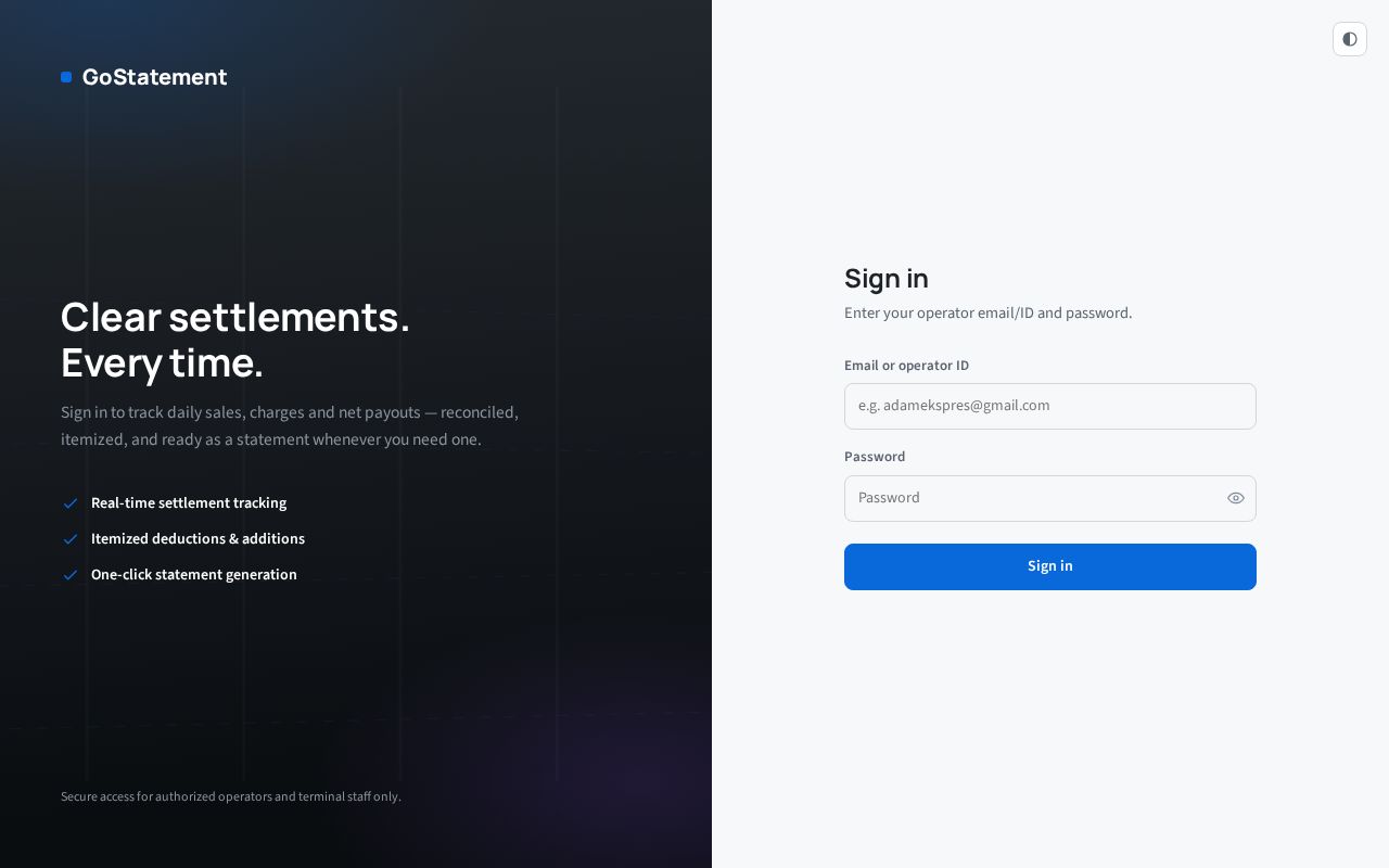 Preview of GoStatement