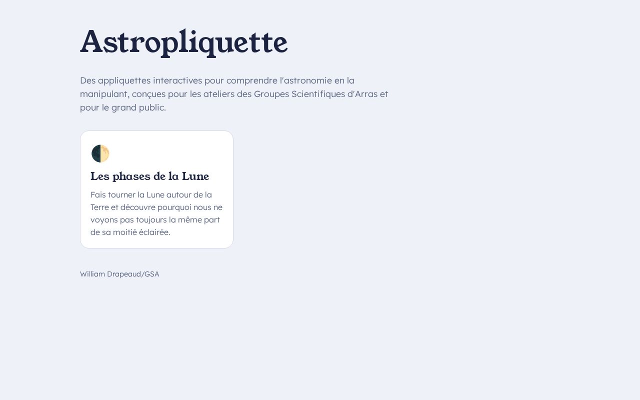 Preview of Astropliquette