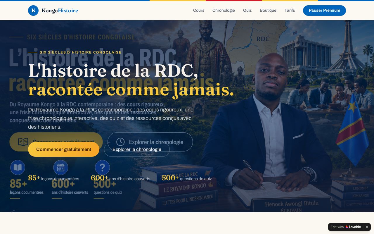 Preview of KongoHistoire