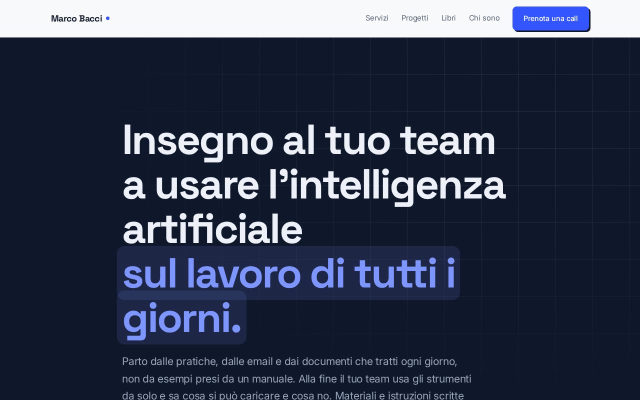 Preview of Marcobacciwork Github Io