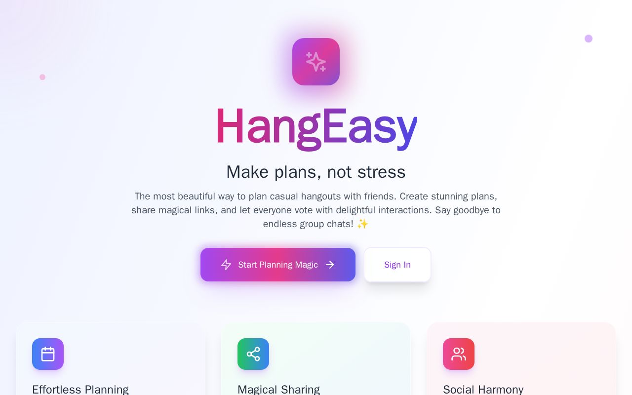 Preview of Hang Easy