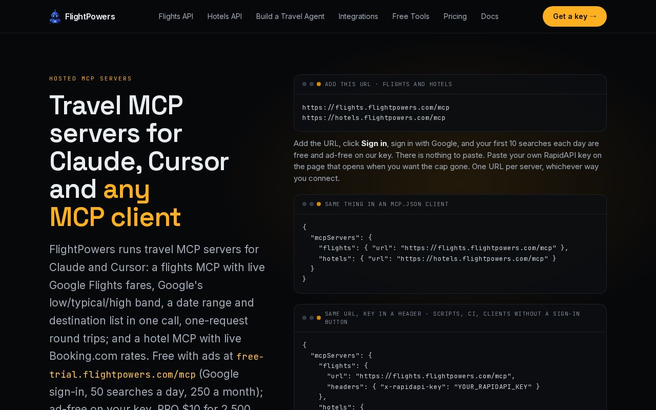 Preview of Flights Mcp