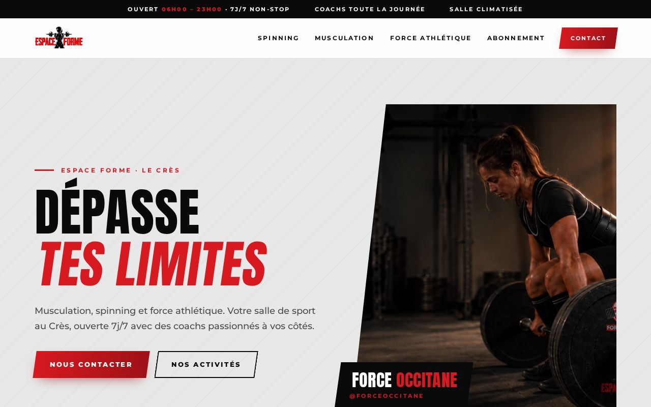 Preview of Espace Forme Le Cres