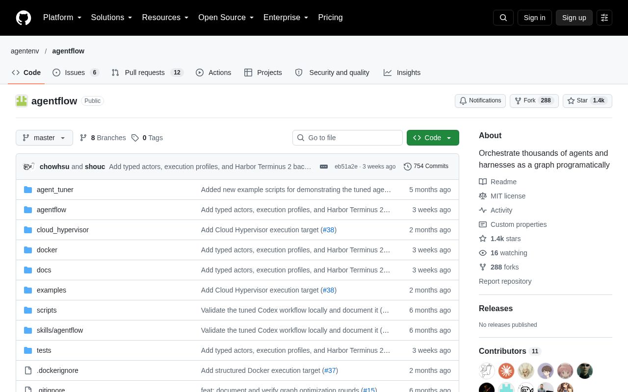 Preview of agentflow