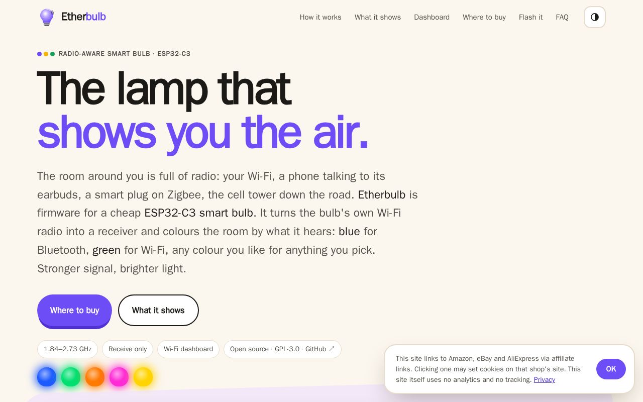 Preview of Etherbulb