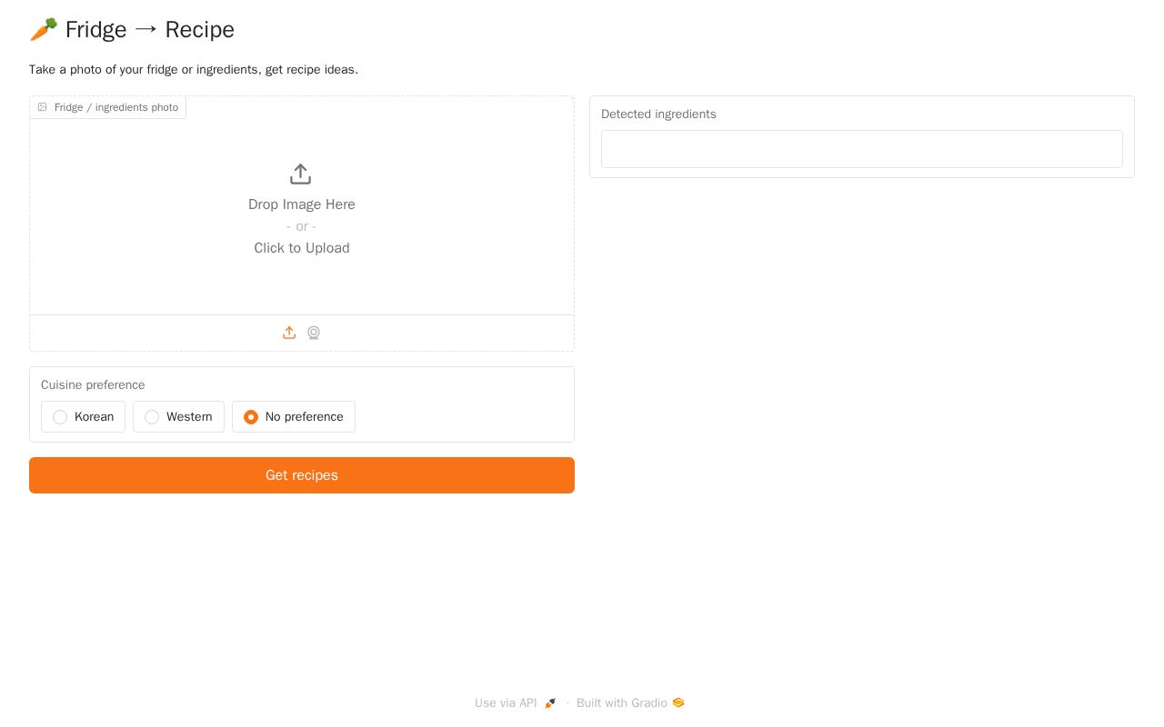 Preview of Recipe_maker