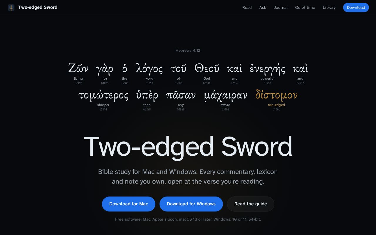 Preview of Two Edged Sword