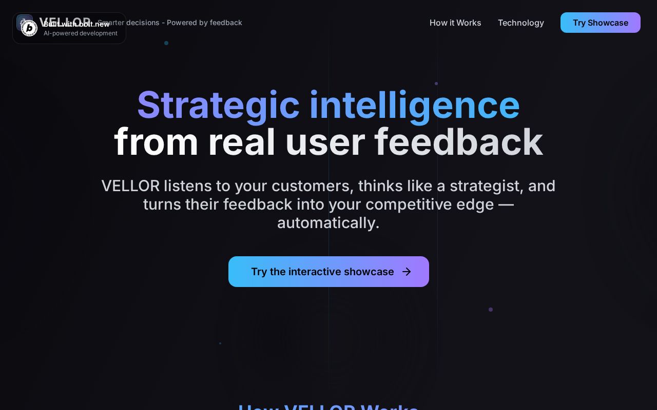 Preview of Vellor – The Analyst You Wish You Had