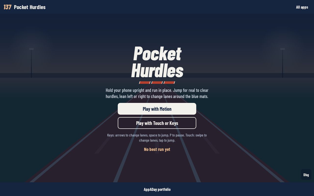 Preview of Appaday 137 Pocket Hurdles
