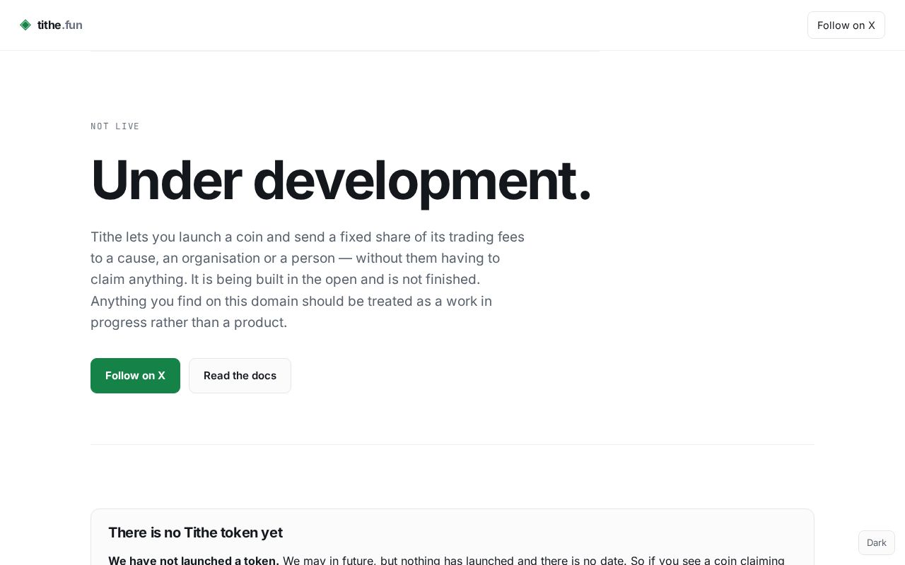 Preview of Charity launchpad