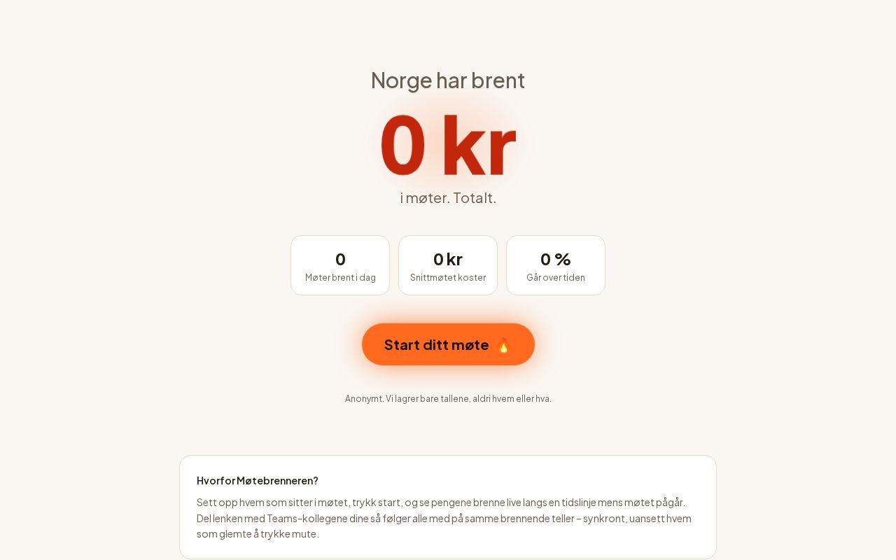 Preview of Se møter brenne penger live!