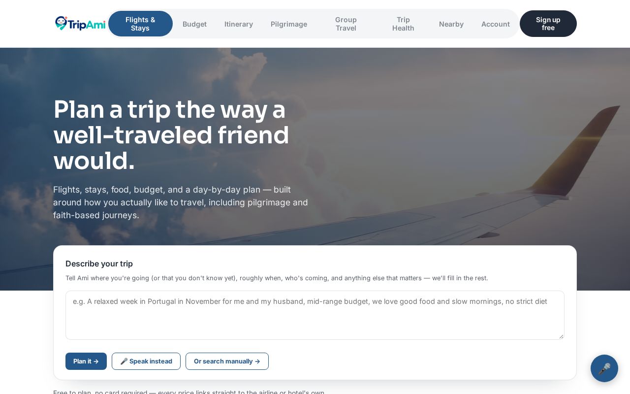 Preview of Travel App