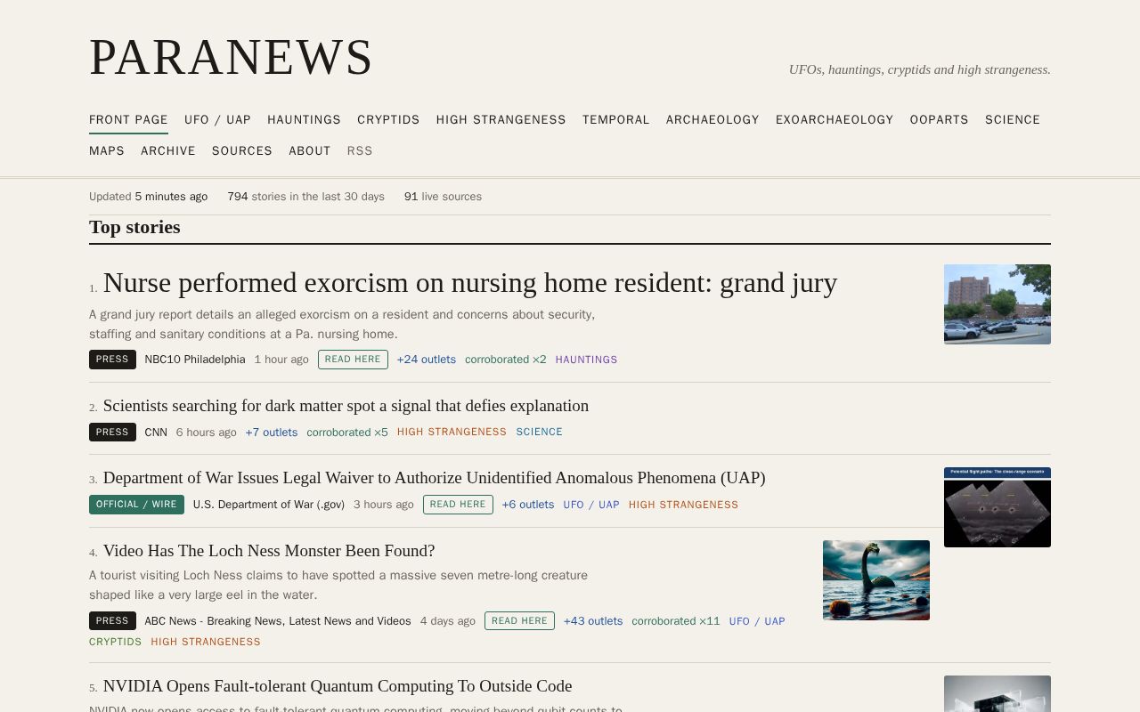 Preview of Paranews