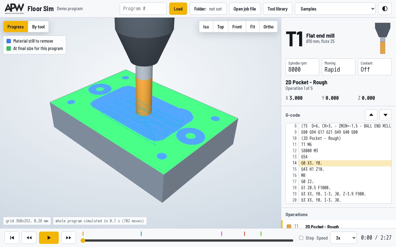 Preview of Shop Floor Simulator