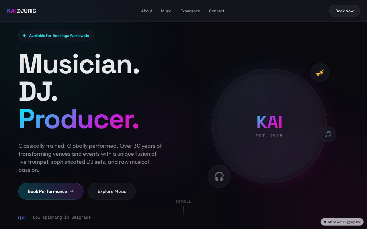 Preview of Kai Djuric - Musician, DJ & Producer