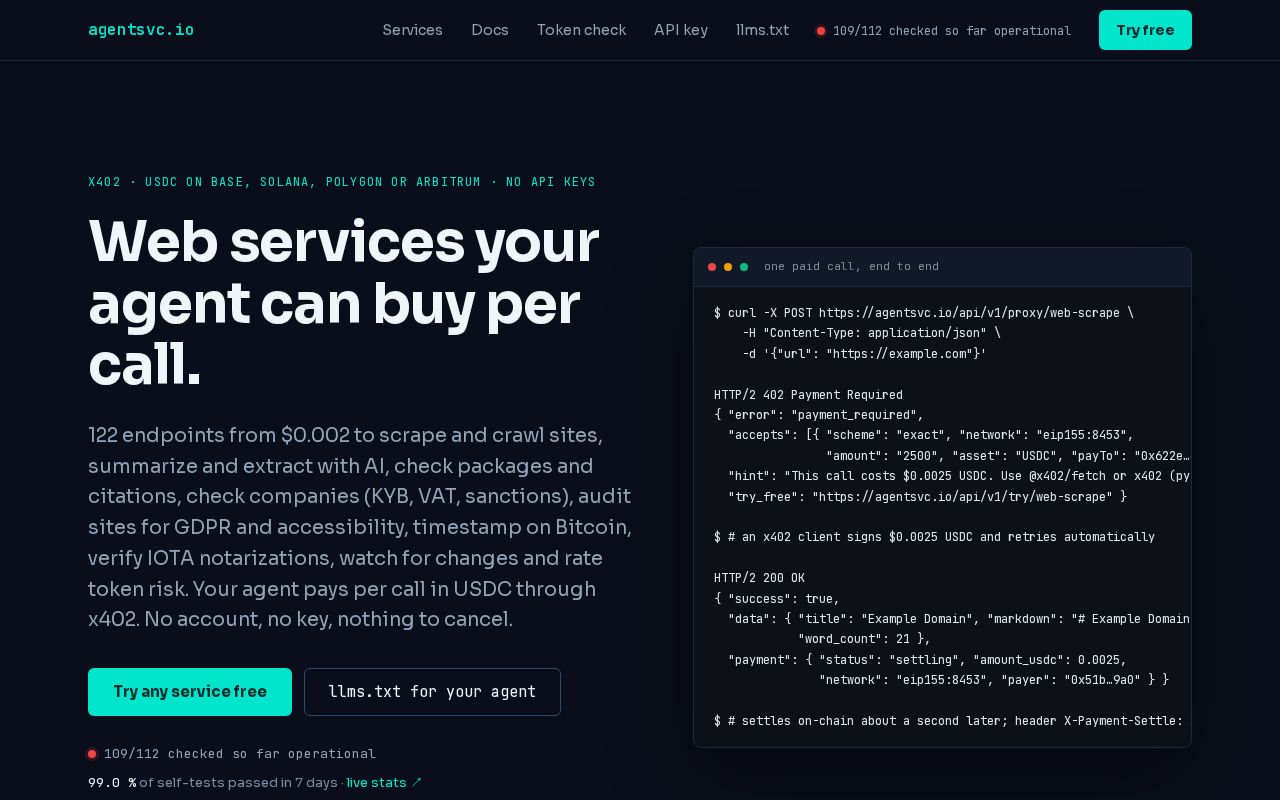 Preview of Agentsvc