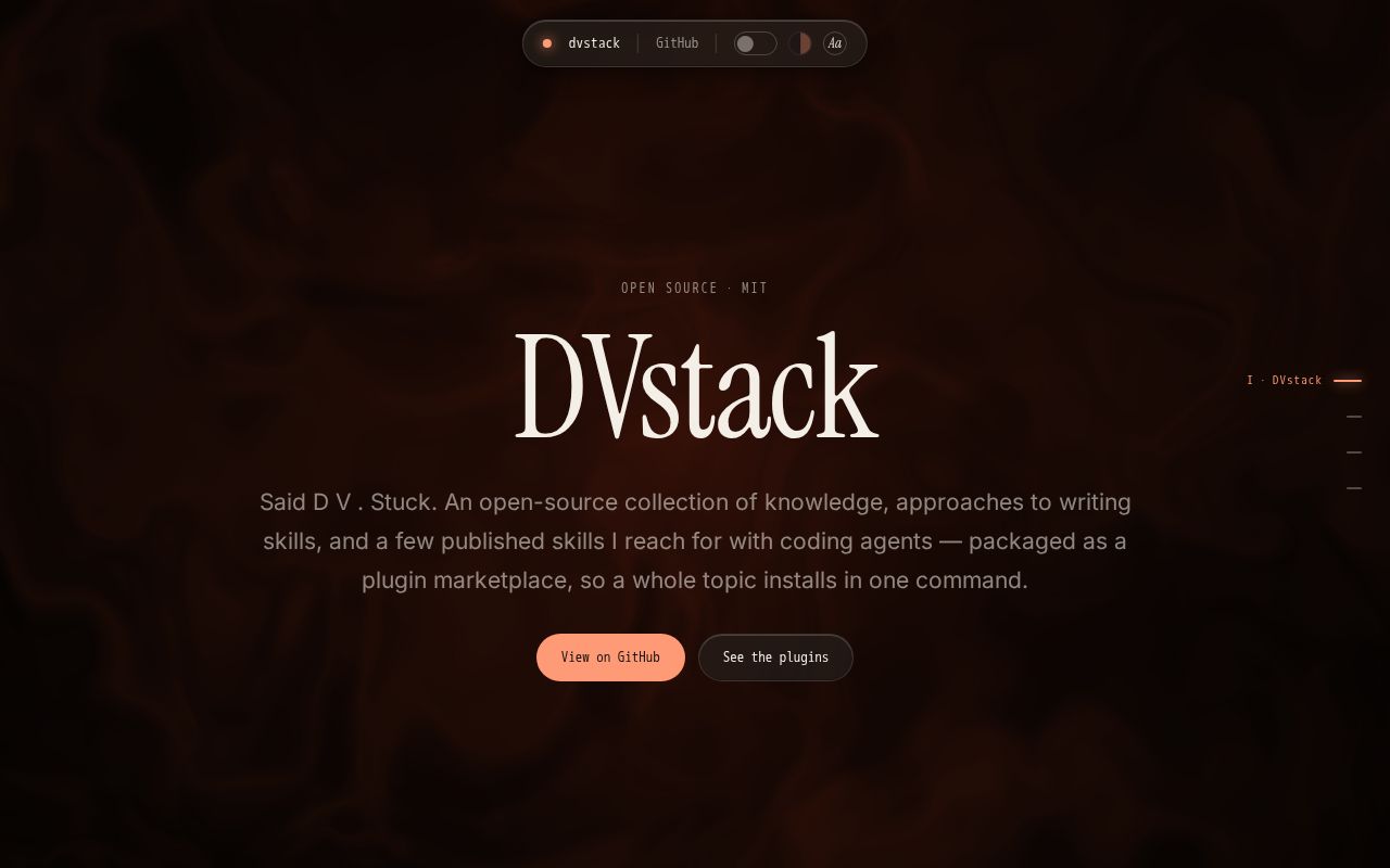 Preview of Dvstack