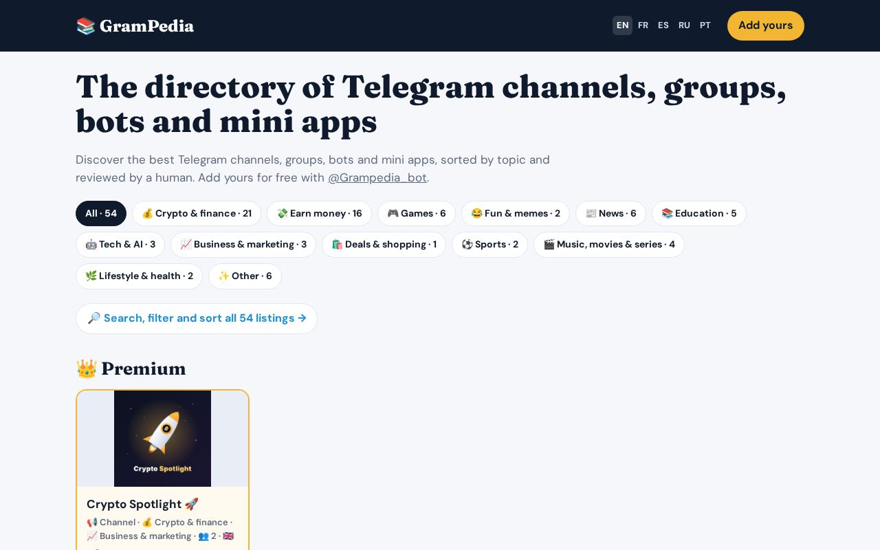 Preview of Grampedia
