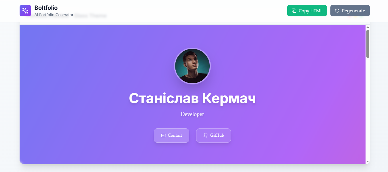 Preview of Boltfolio