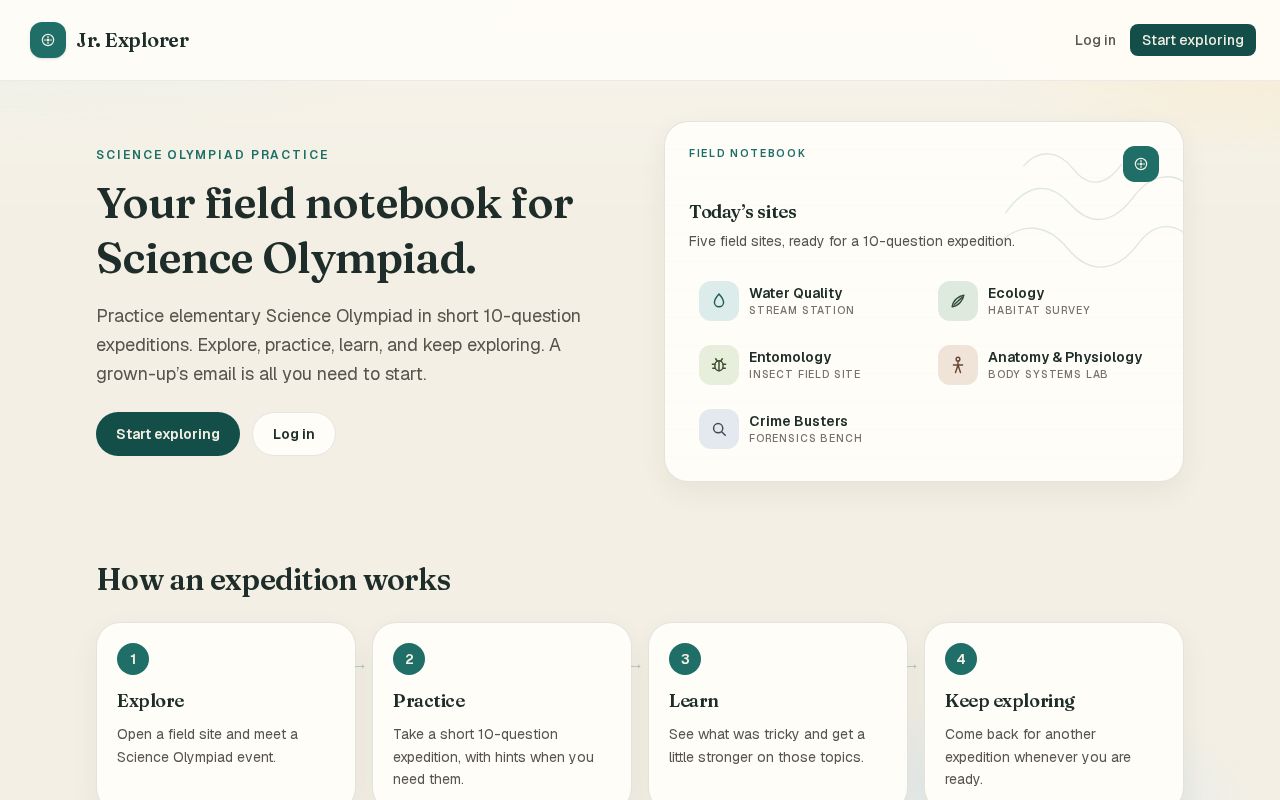 Preview of Scioly Jr Explorer