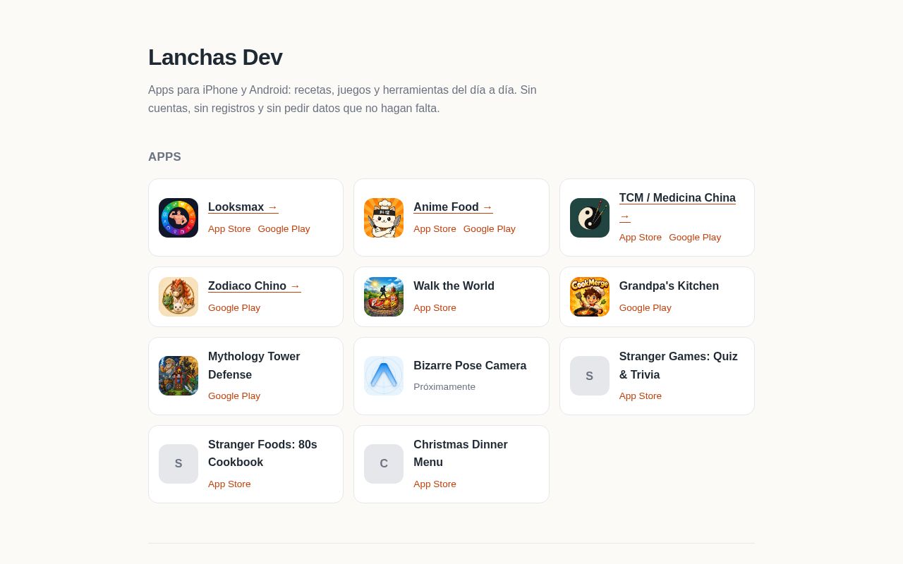 Preview of Lanchasdev Github Io