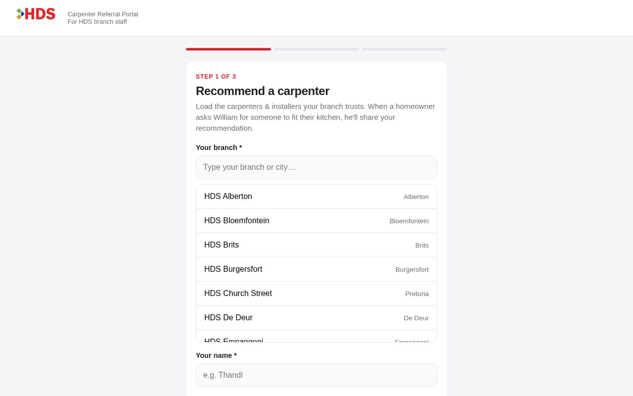 Preview of Carpenter List