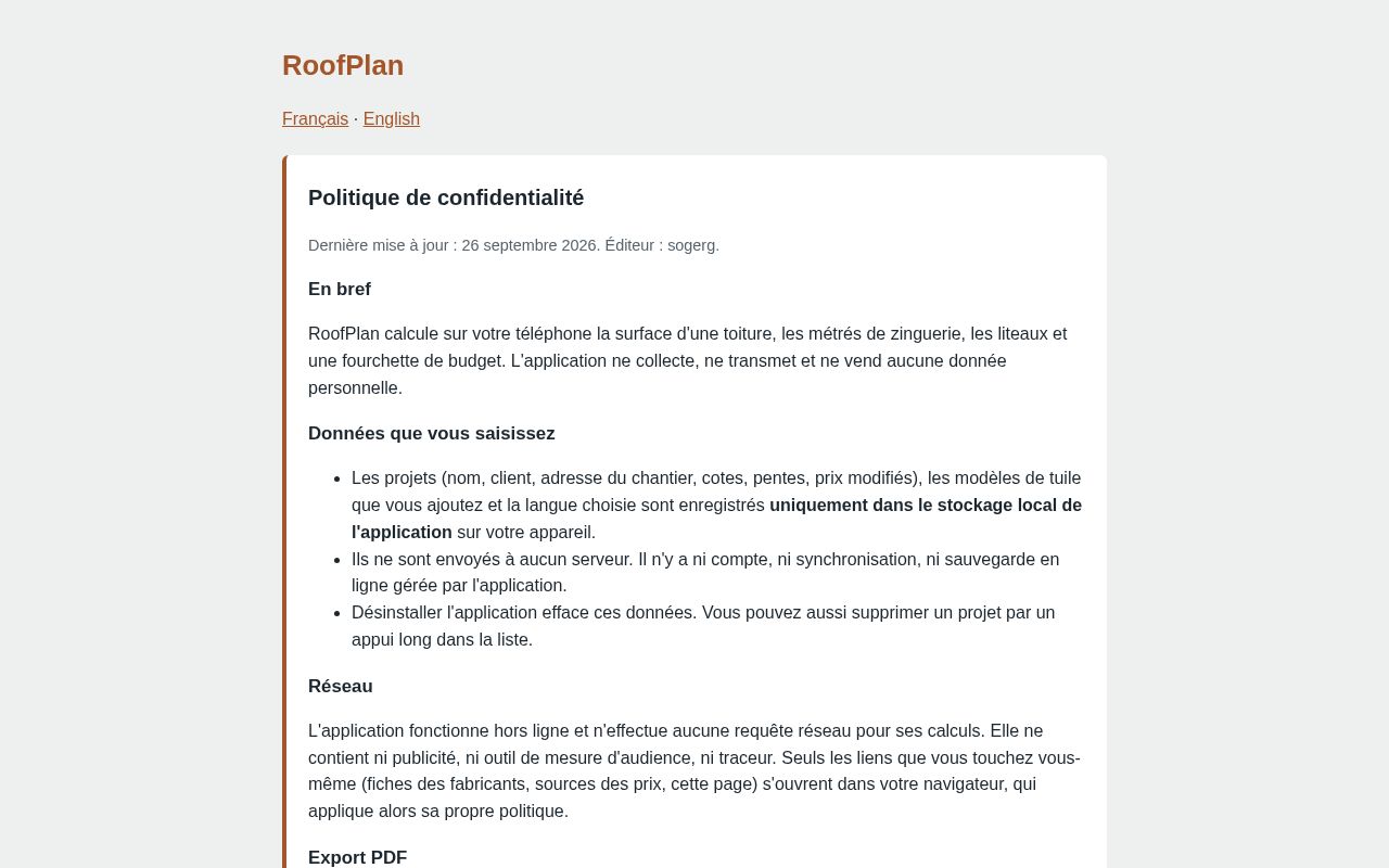 Preview of Couvreur Toiture Legal