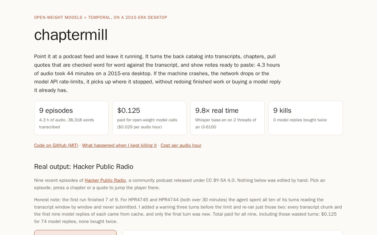 Preview of Chaptermill