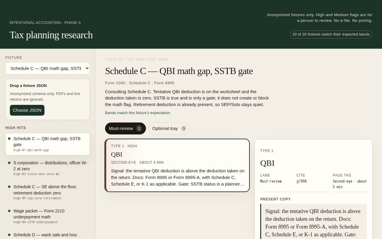 Preview of Intentional Accounting