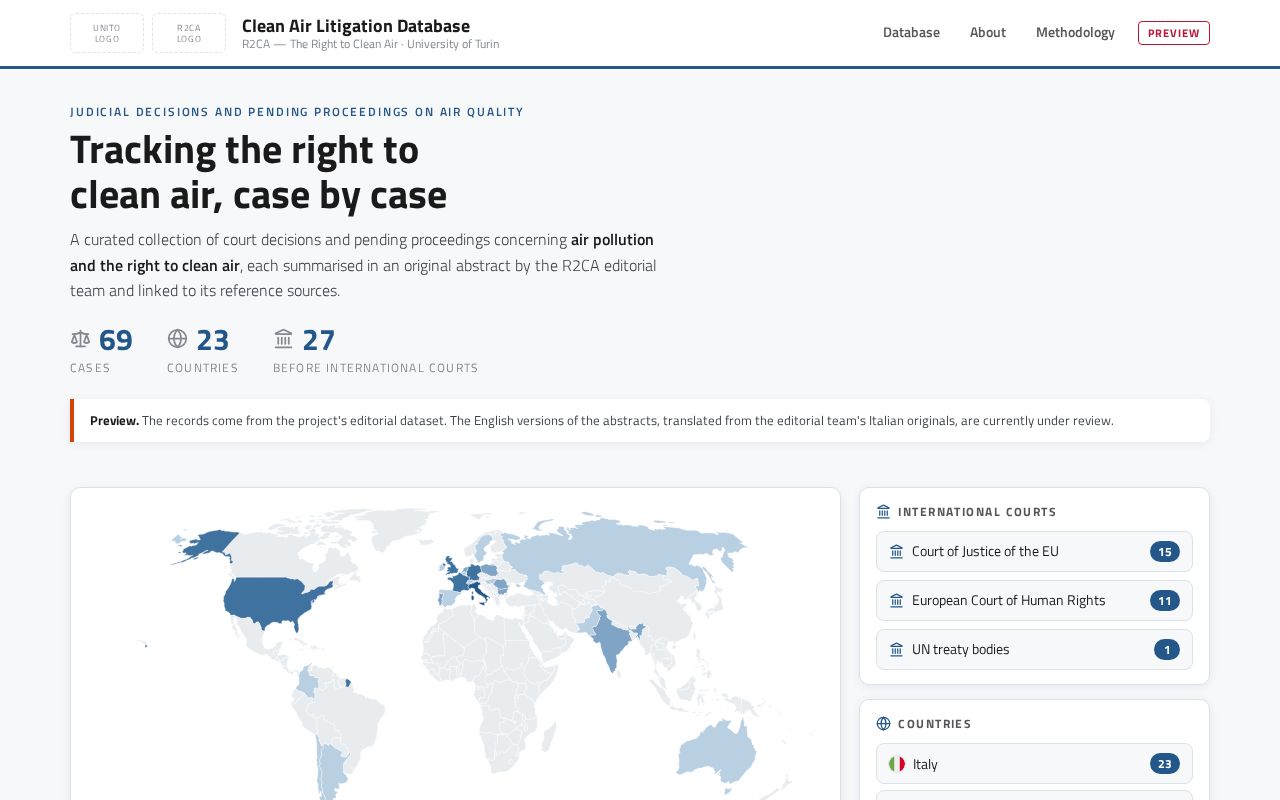 Preview of R2ca Clean Air Litigation
