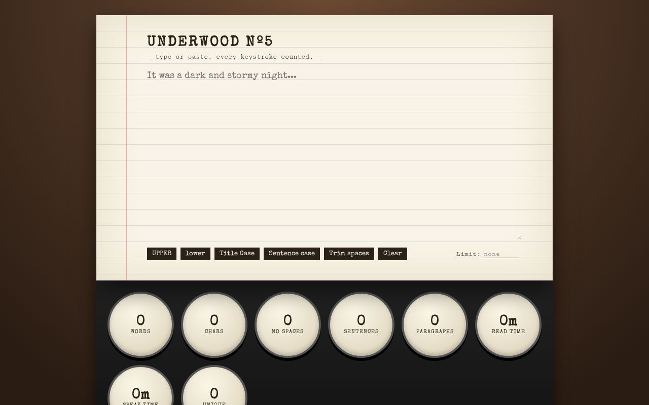 Preview of Writing Breakdown Underwood