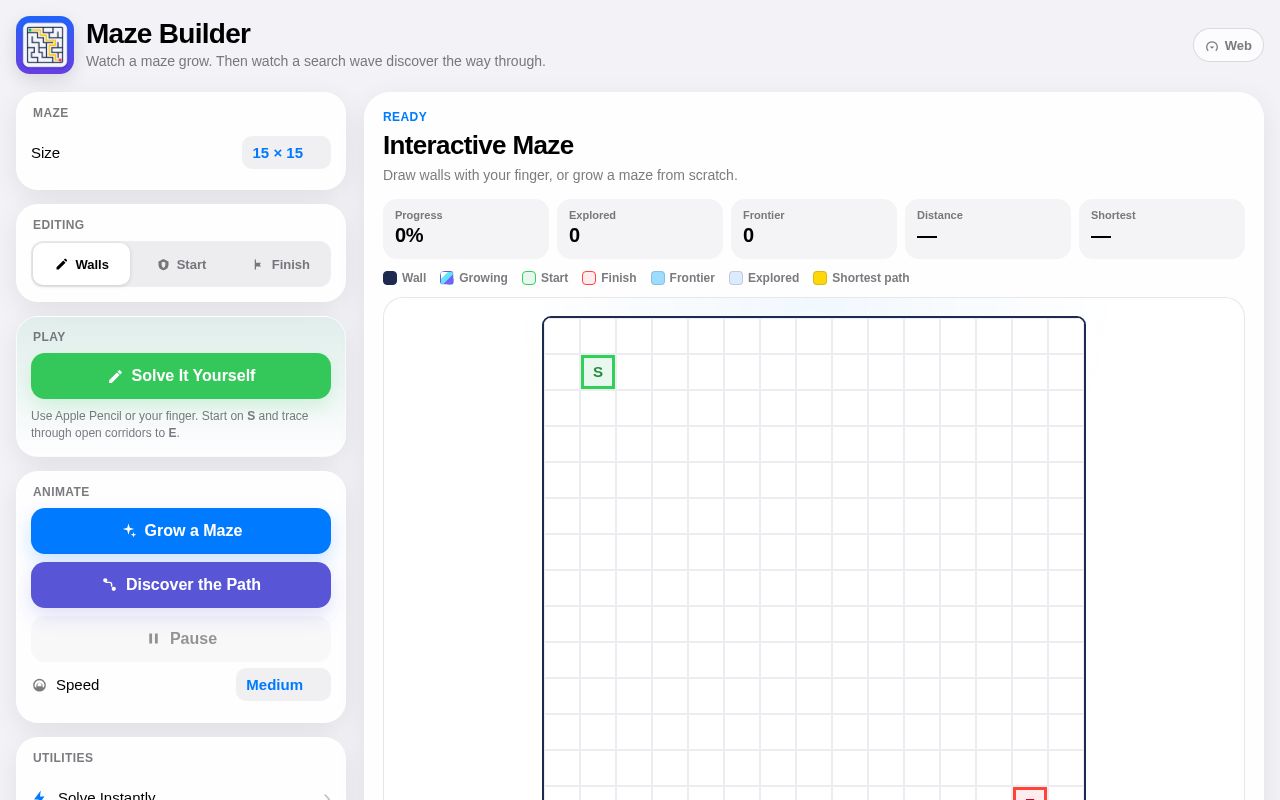 Preview of Maze Builder