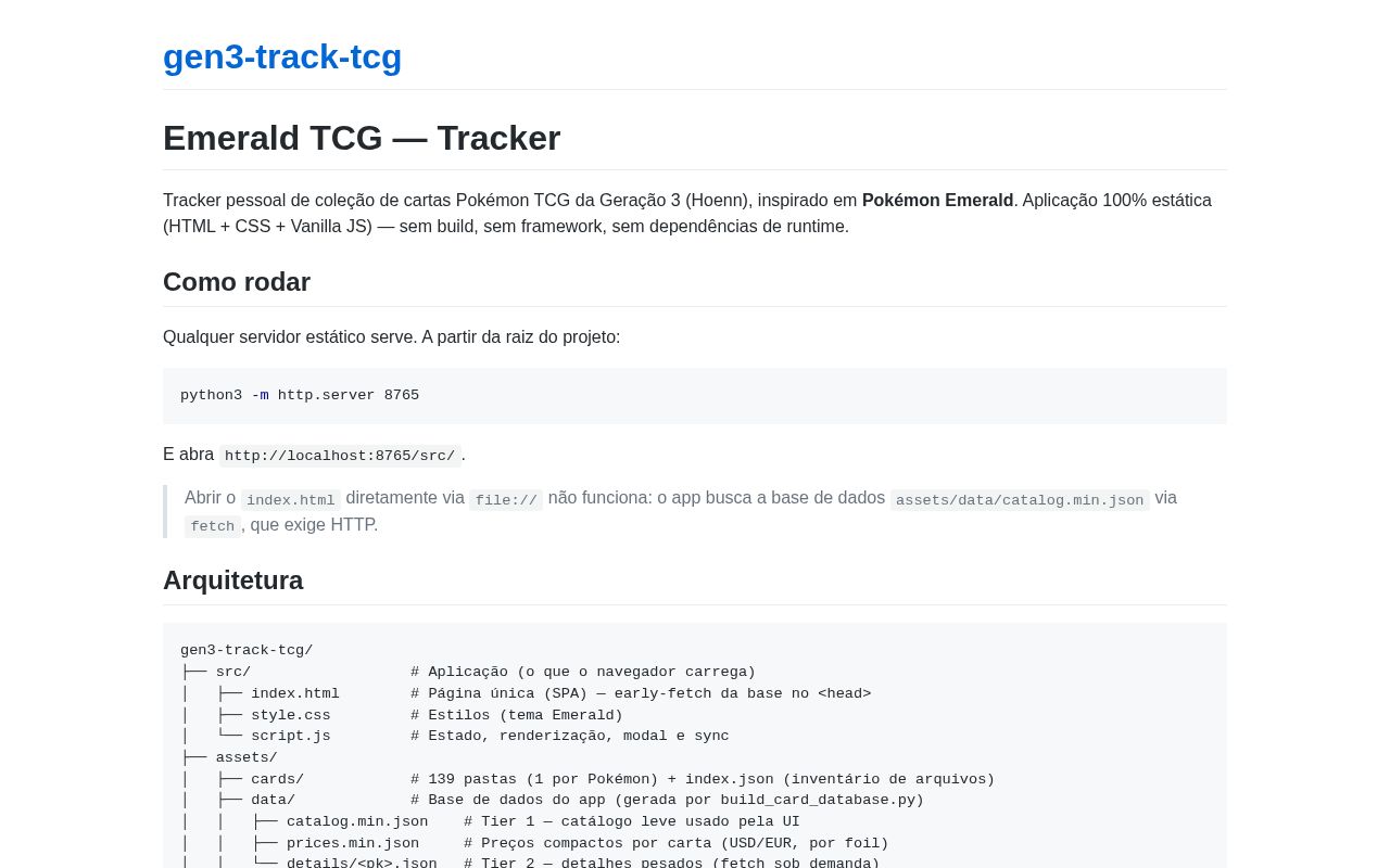 Preview of Gen3 Track Tcg