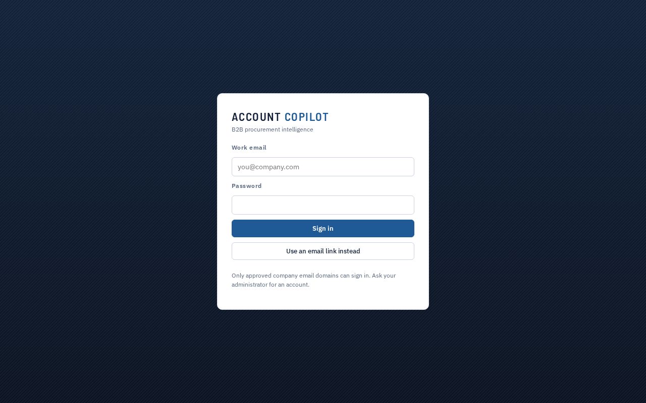 Preview of Account CoPilot