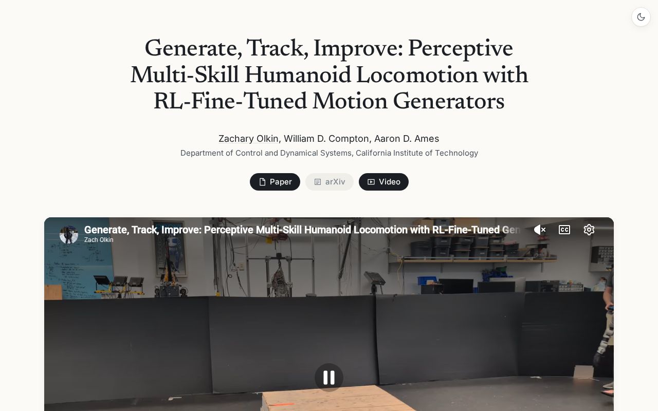 Preview of Generate Track Improve