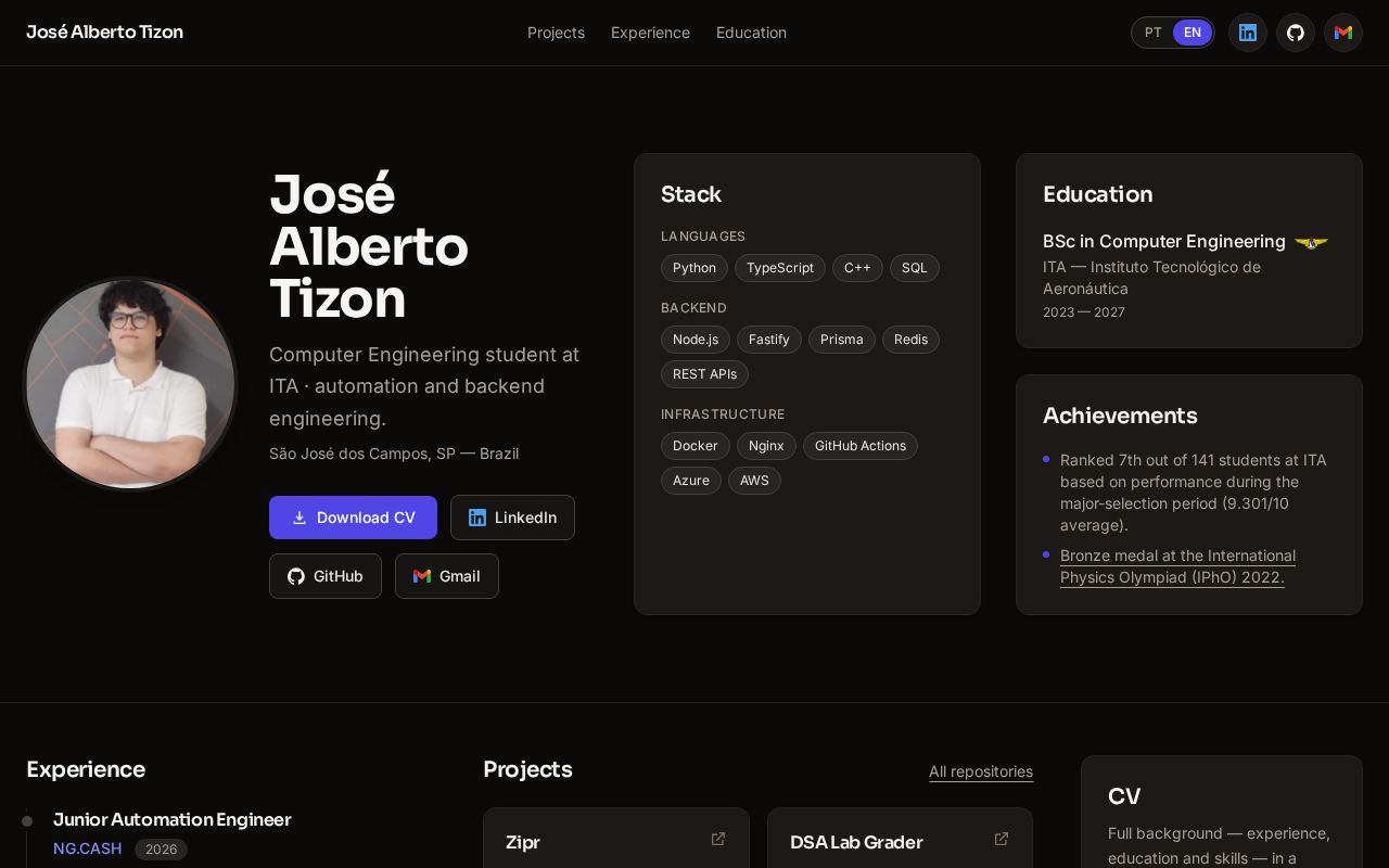 Preview of Jatizon Github Io