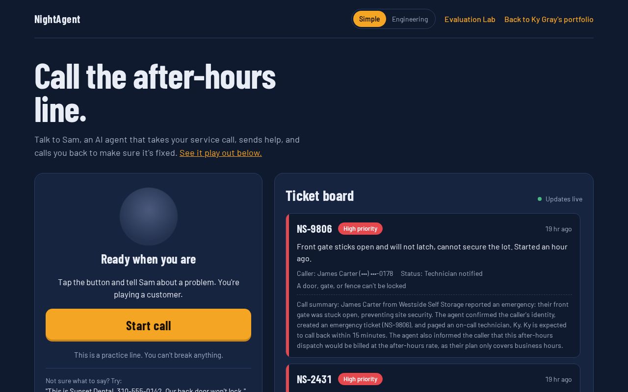Preview of Nightagent